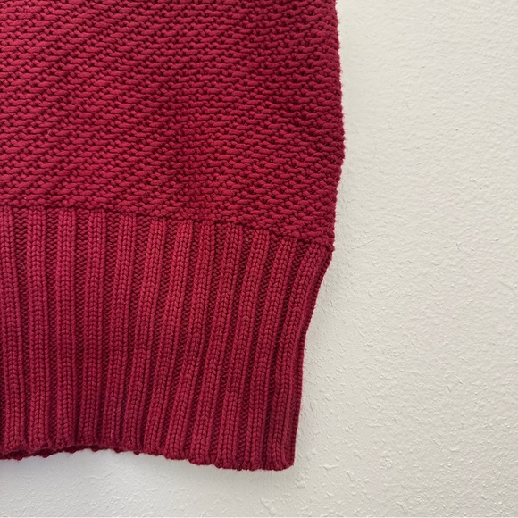 Ramy Brook Red Knit Cropped Tank Top - Picture 3 of 5